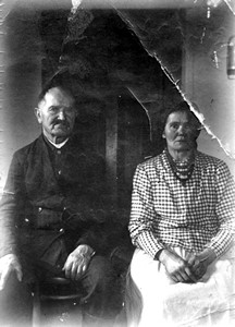 Katarzyna Tkaczyk i Kazimierz Świgoniowie Kościelniki ok. 1940